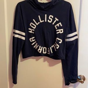 Hollister Cropped Hoodie